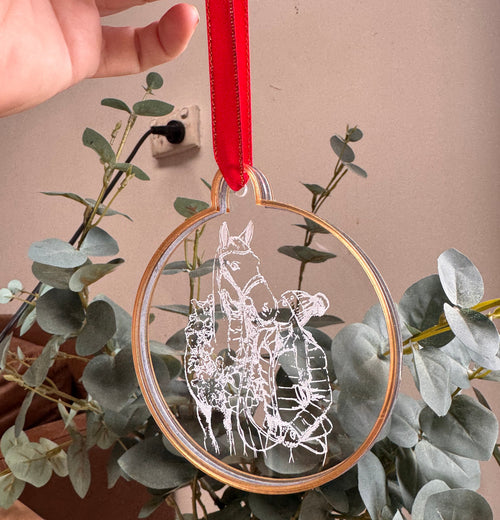 Deluxe Custom Christmas Ornament