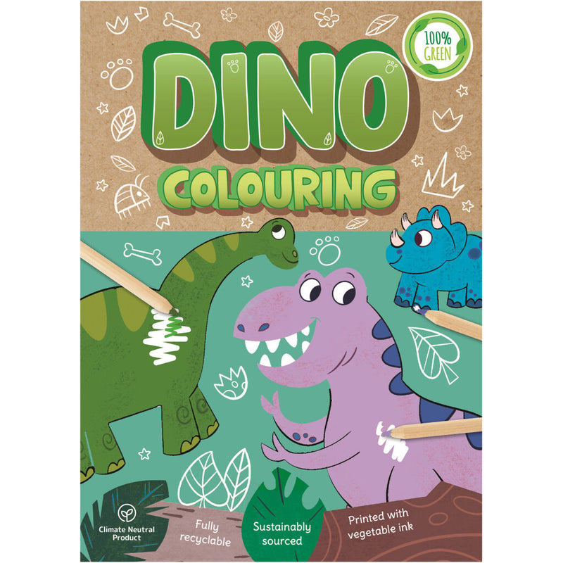 Dino | Eco Colouring Book