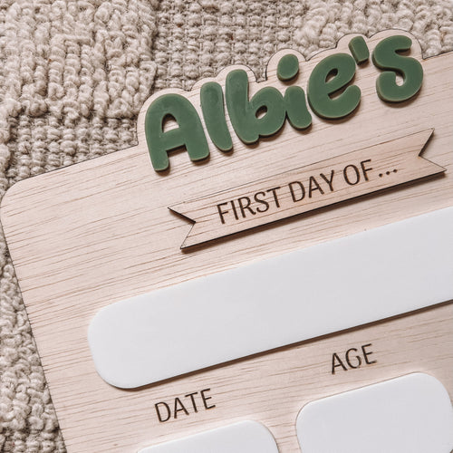 My First... Simple Interchangeable Board