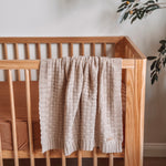 Hunter Knit Blanket - Wheat