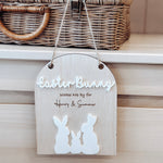 Stop Here Sign | Easter Bunny