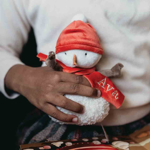 Christmas Roly Poly Plush | Marshmallow Snowman
