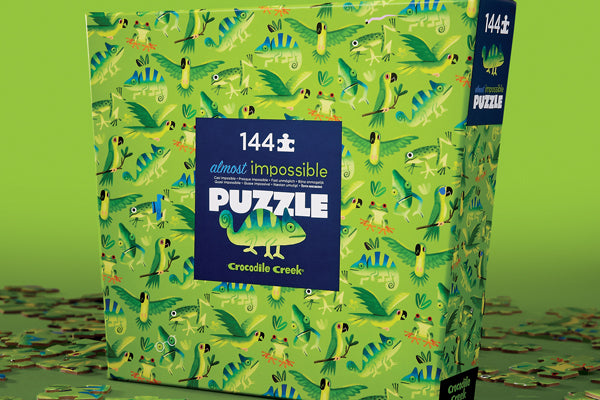 Almost Impossible Puzzle - 144 Piece Jungle Jive