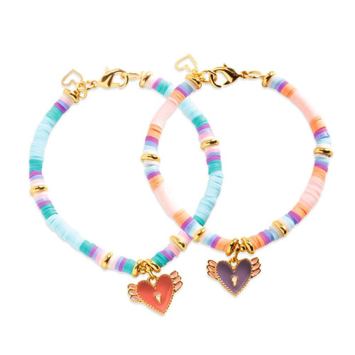 You & Me Heishi Hearts Beads Set