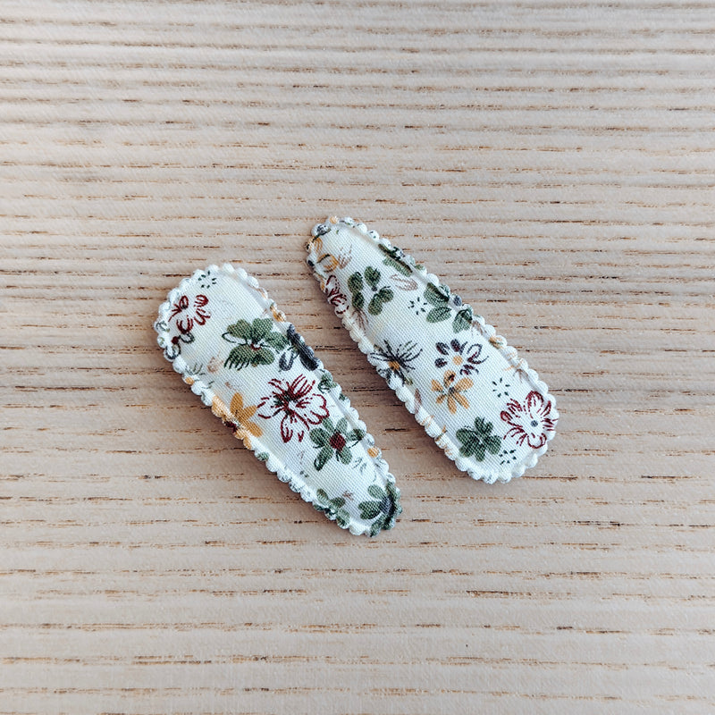 Flora Clip 2pk | Winter Floral