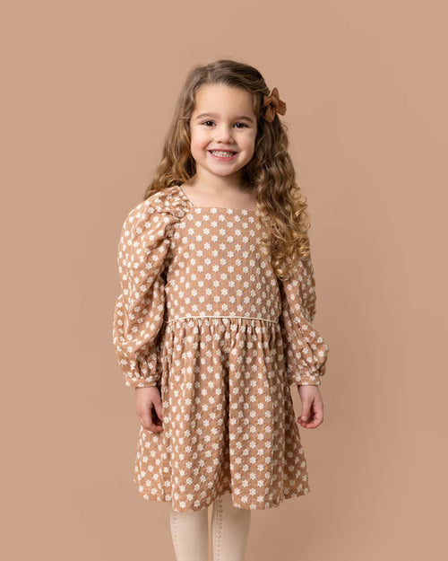Flora Embroidered Dress 3-7Y