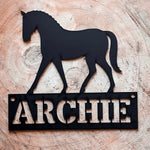 Custom Gate Name Plaque - Dressage