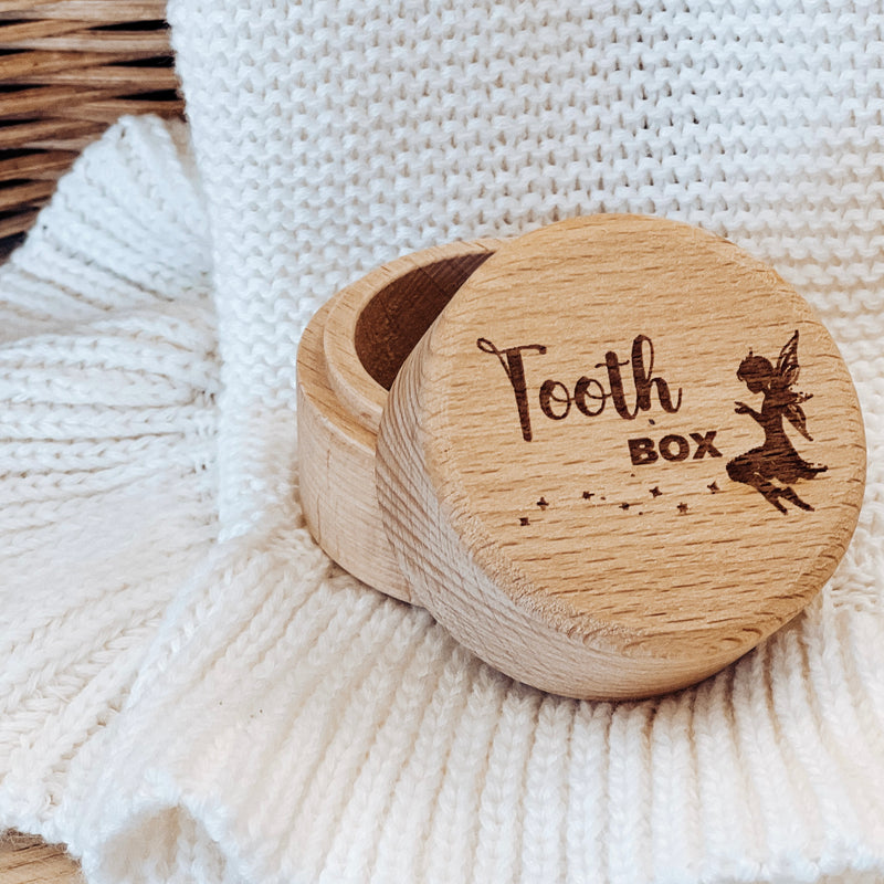 Wooden Tooth Fairy Box