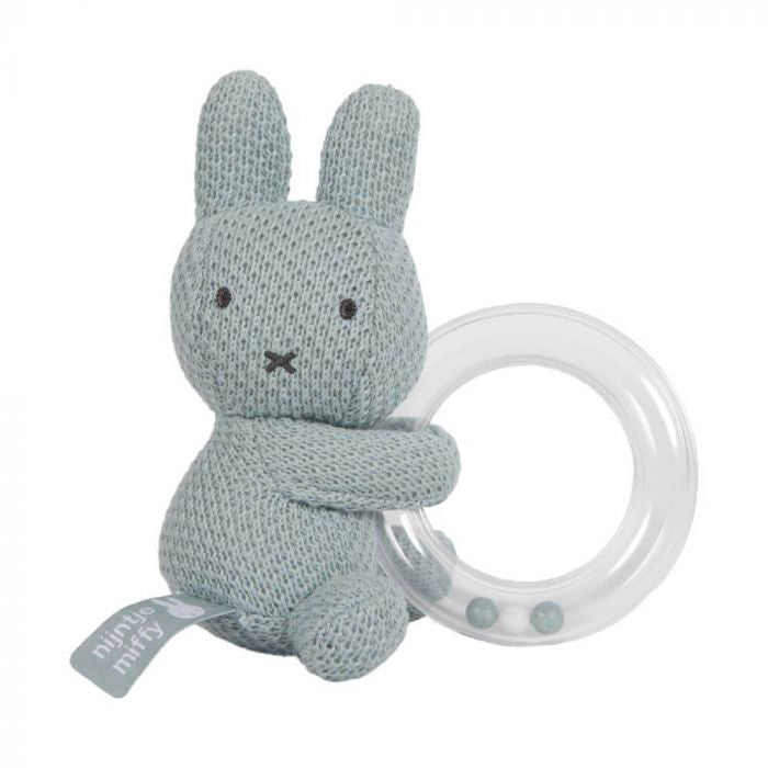 Miffy Knit Rattle | Green