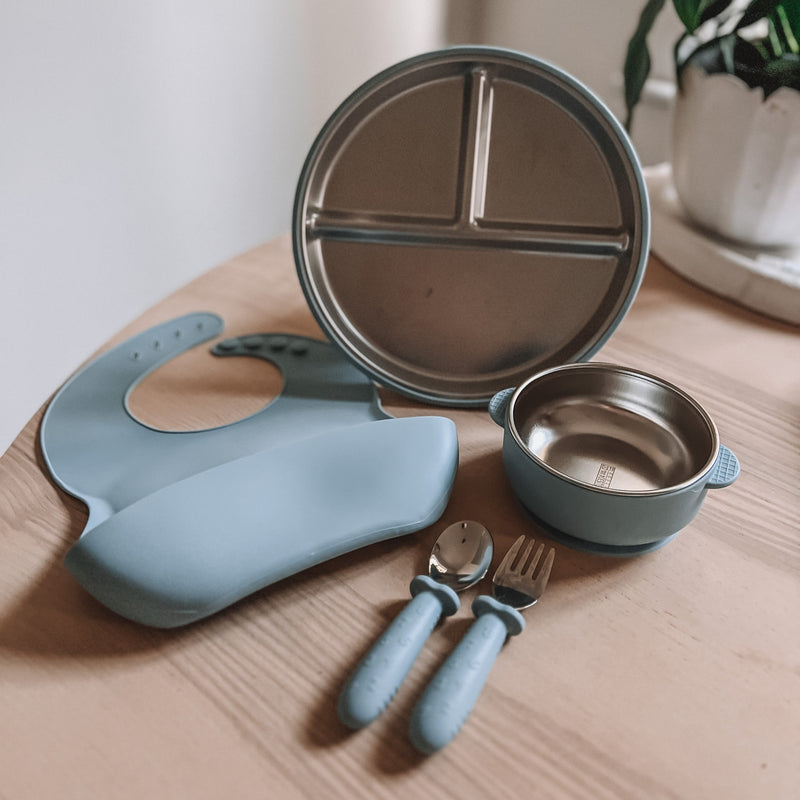 The Stainless Steel Dinnerware Bundle