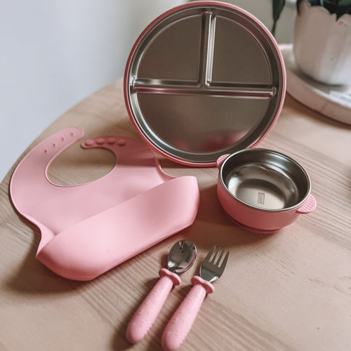 The Stainless Steel Dinnerware Bundle