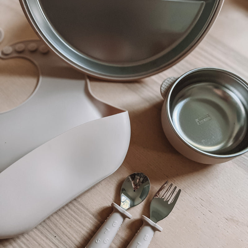 The Stainless Steel Dinnerware Bundle