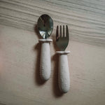 Stainless Steel Fork & Spoon Set