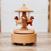 Contemporary Wooden Musical Carousel | Horses