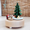 PRE-ORDER Wooden Musical Carousel - Christmas