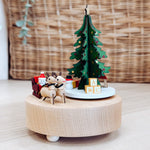 PRE-ORDER Wooden Musical Carousel - Christmas