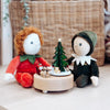 PRE-ORDER Wooden Musical Carousel - Christmas