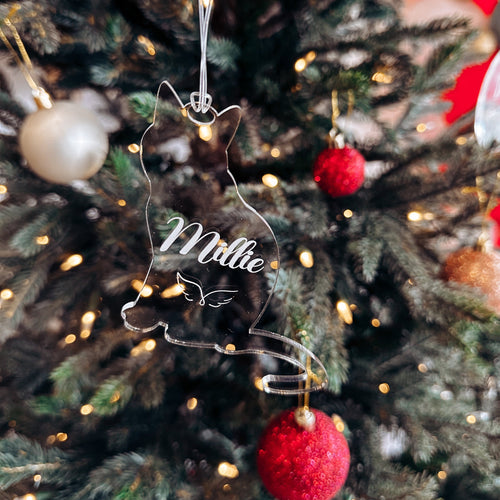 Personalised Christmas Ornament | Cat