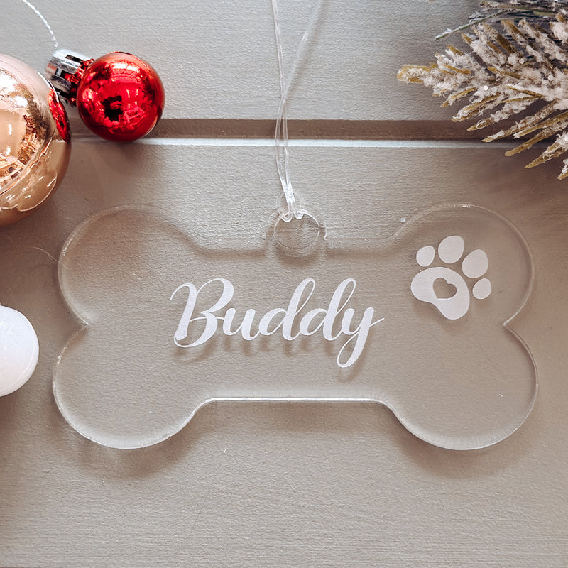 Personalised Christmas Ornament | Dog