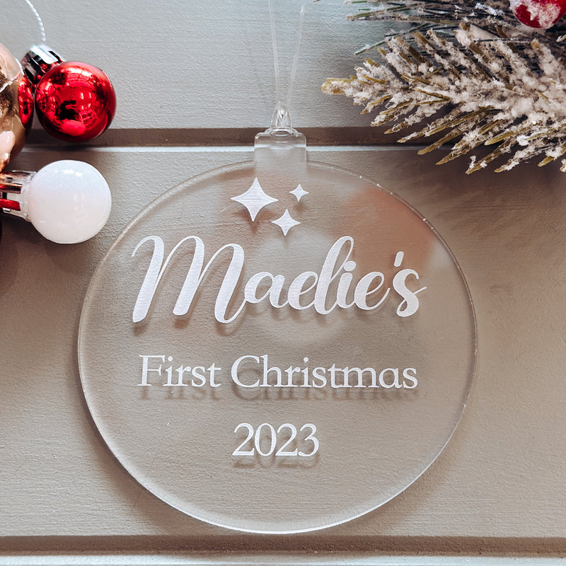 Personalised Christmas Ornament | Classic