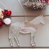 Personalised Christmas Ornament | Horse