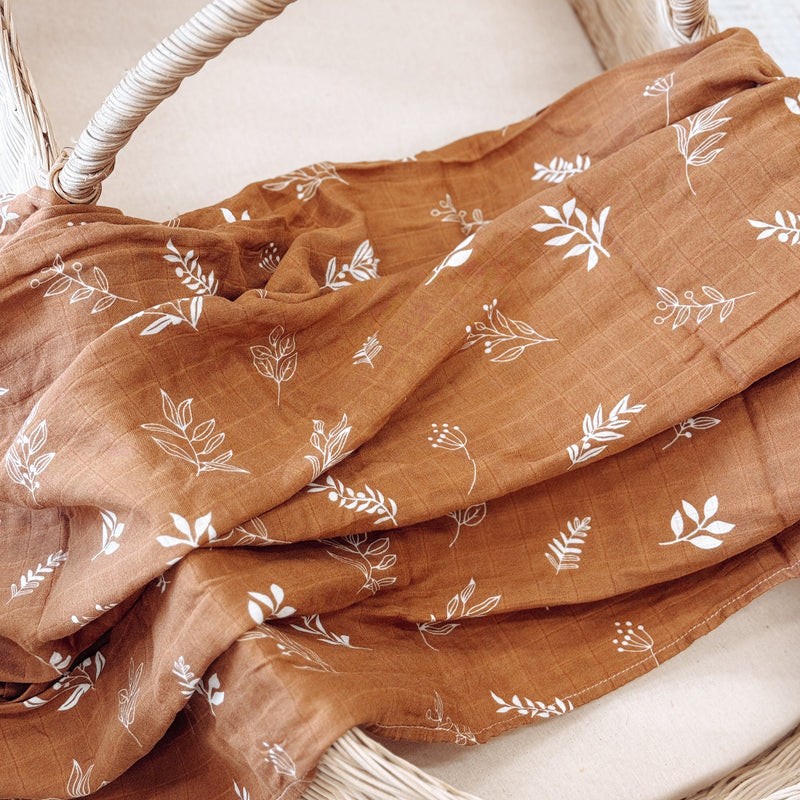 Autumn Leaves | Muslin Wrap