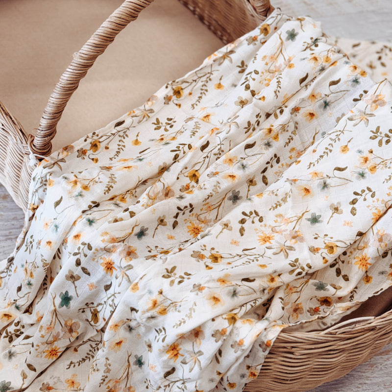 Ditsy Floral | Muslin Wrap