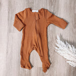 Copper | Ribbed Zipsuit