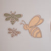 Acrylic & Timber Wall Art | Bees