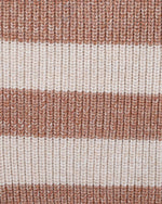 Stripe Knitted Jumper W Collar 3-5Y