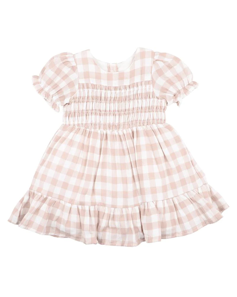 Quinn Check Dress 3-7Y