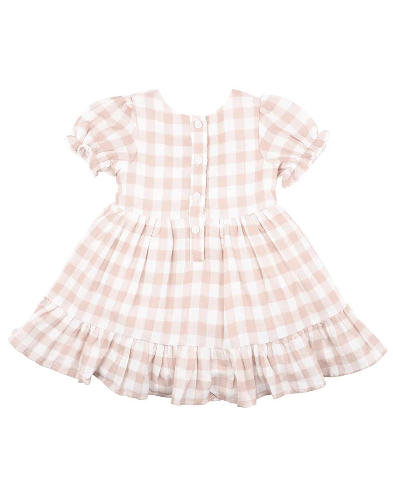 Quinn Check Dress 3-7Y