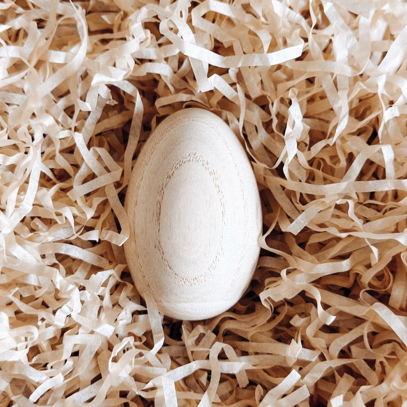 Wooden Egg Shaker | Plain