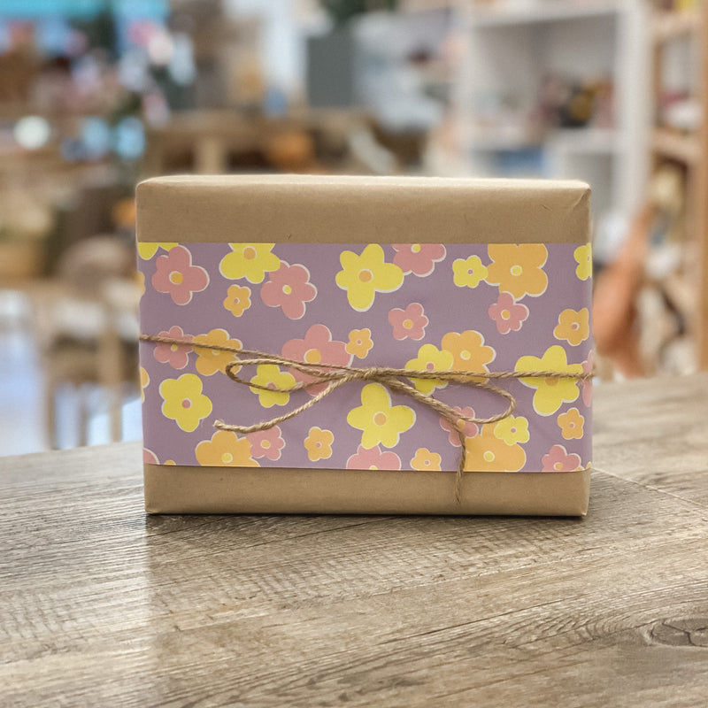 Gift Wrap | Large Lilac Floral