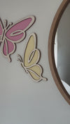 Acrylic & Timber Wall Decals | Butterflies