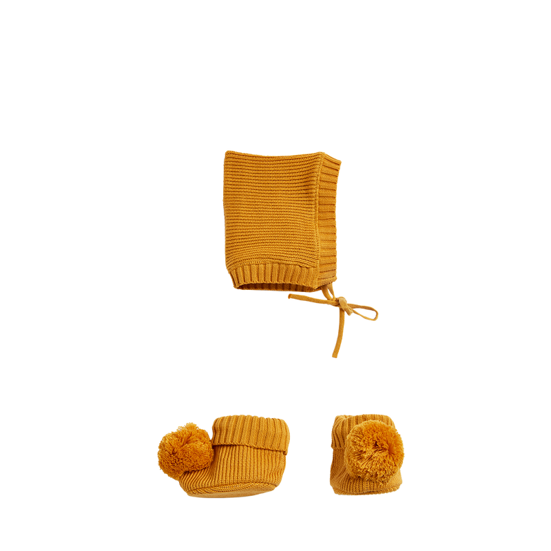 Dinkum Doll Knit Set - Honey