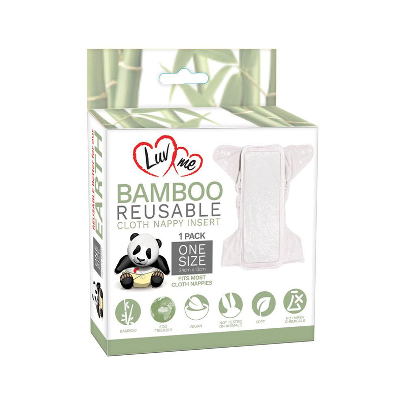 Bamboo Reusable Cloth Nappy Insert