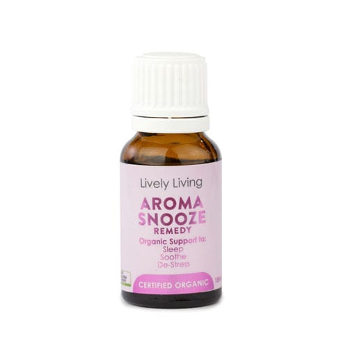 Aroma-Snooze Sleep Aid Vaporiser + Snooze Organic Oil - White