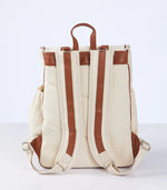 Canvas Nappy Backpack - Natural
