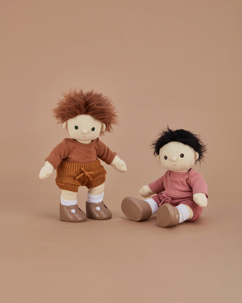 Dinkum Doll Snuggly Set - Toffee