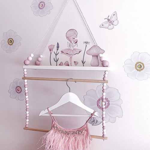 Crysta the Fairy Fabric Wall Decals