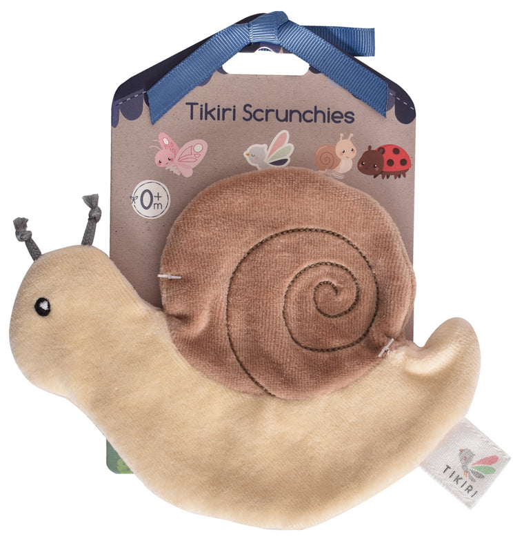 Snail Scrunchie Toy