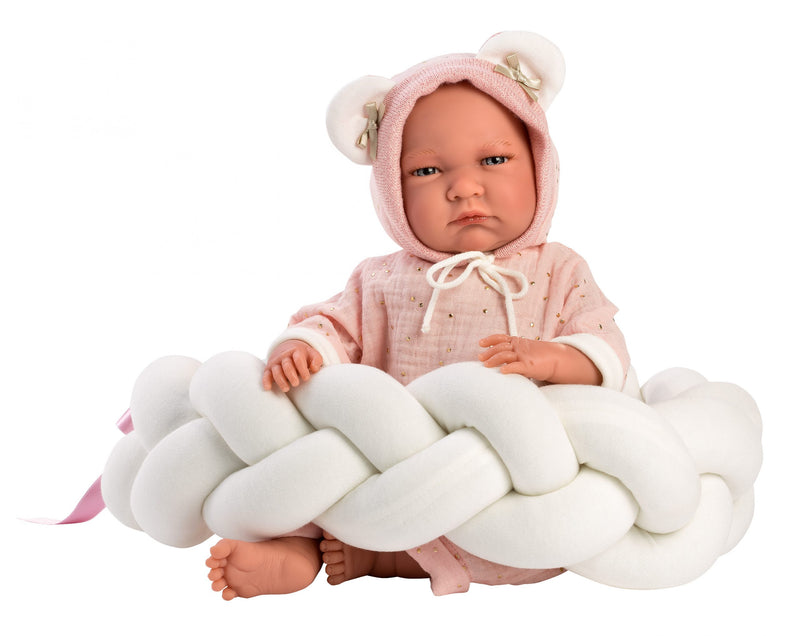 Llorens Doll Clothing - Pink Suit & Bedding