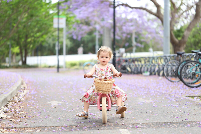 Vintage Trybike Pink Little Dottie