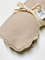 Shell Knit Blanket | Seashell