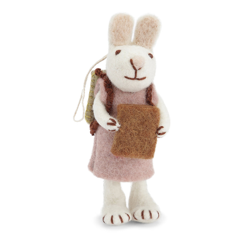 White Bunny Small | Dress & Book