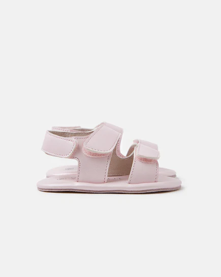 Mini Bertie Sandal | Pearl Pink