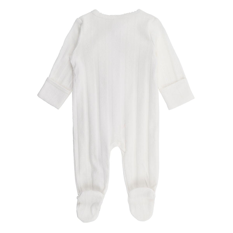 Pointelle sleepsuit best sale